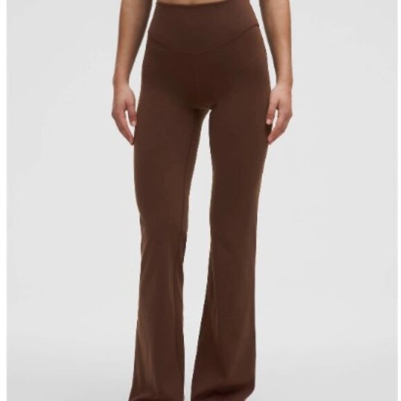 lululemon athletica Pants - Lululemon Wunder Under SmoothCover High-Rise Bootcut Pant 34" Lava Cake size 10